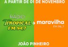 Fim de uma Era, Radio Tropical FM 94,7 se Despede de Joao Pinheiro Apos 40 Anos no Ar.